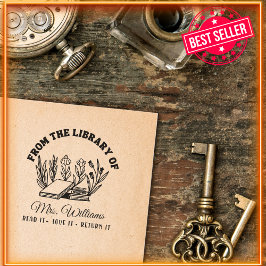 Aus der Bibliothek | Wilde Blume Lehrerbuch Permastempel