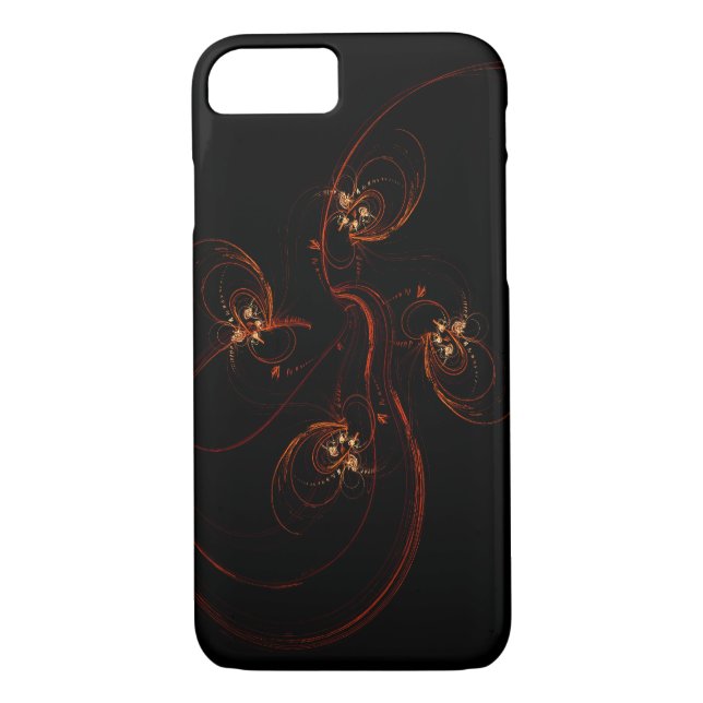 Aus der dunklen Abstrakten Kunst Case-Mate iPhone Hülle (Rückseite)