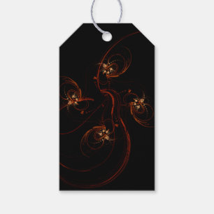 Aus der dunklen Abstrakten Kunst Geschenkanhänger