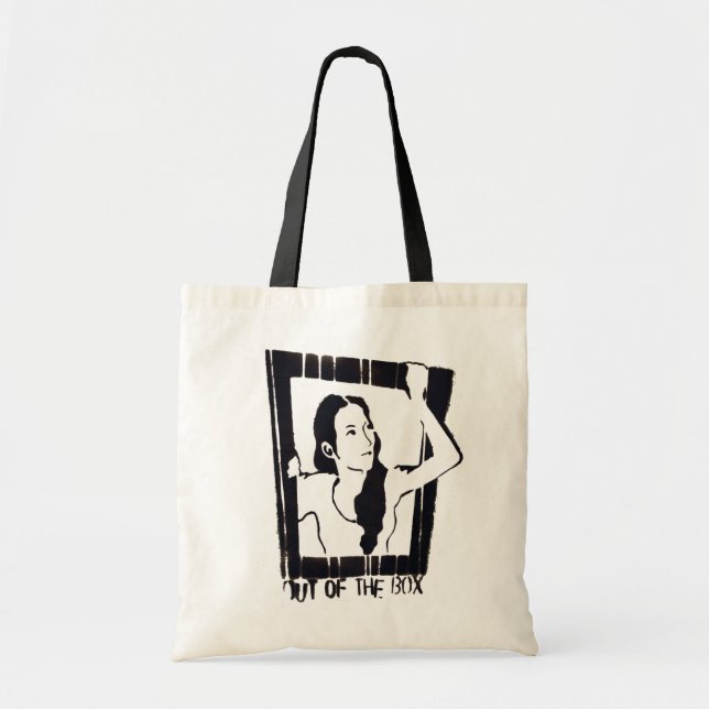 Aus der Kasten-Taschen-Tasche heraus Tragetasche (Vorne)