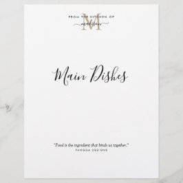 Aus der Küche des Monogram Rezeptorenders