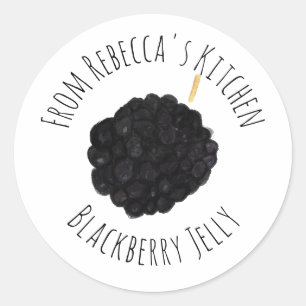 Aus der Küche von Blackberry Bramble Gelee   Marme Runder Aufkleber