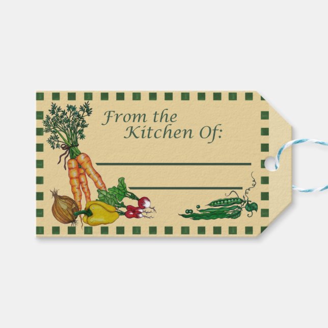 Aus der Küche von: Rezept Geschenkmarke Geschenkanhänger (Vorderseite (Horizontal))