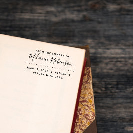 Aus der Namensbibliothek Lesen Sie die Liebe, die  Permastempel