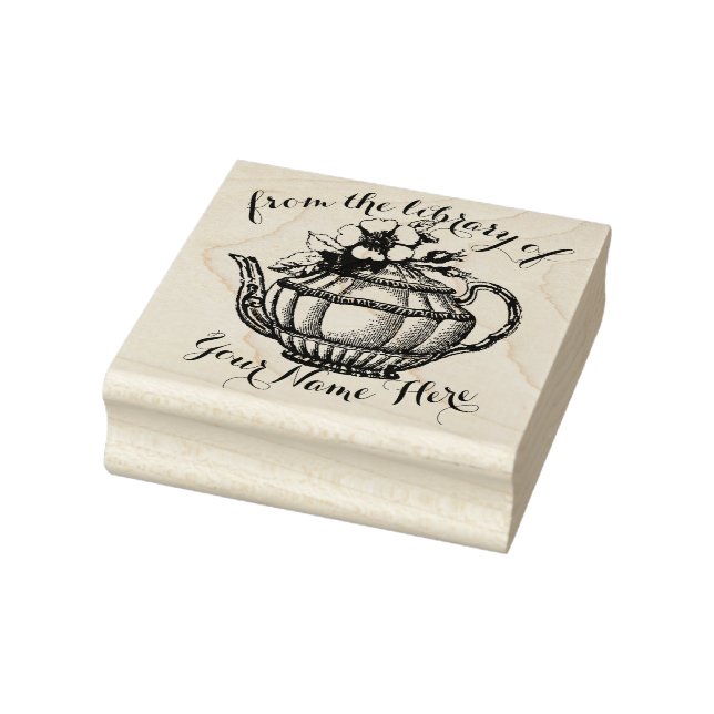 Aus der Teekessel-Briefmarke Gummistempel (Stempel)