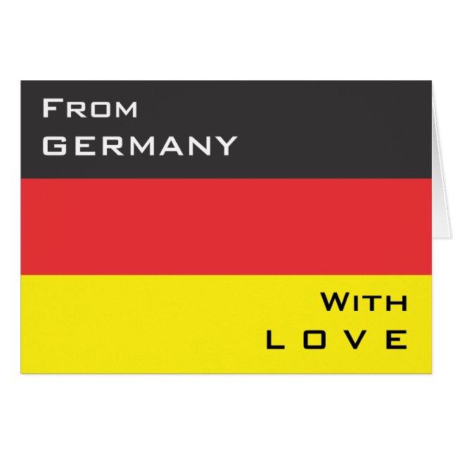 Aus Deutschland mit Liebe (Vorderseite (Horizontal))