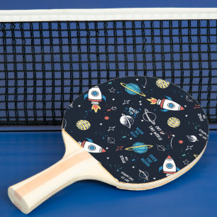 Aus diesem Weltraummuster Tischtennis Schläger