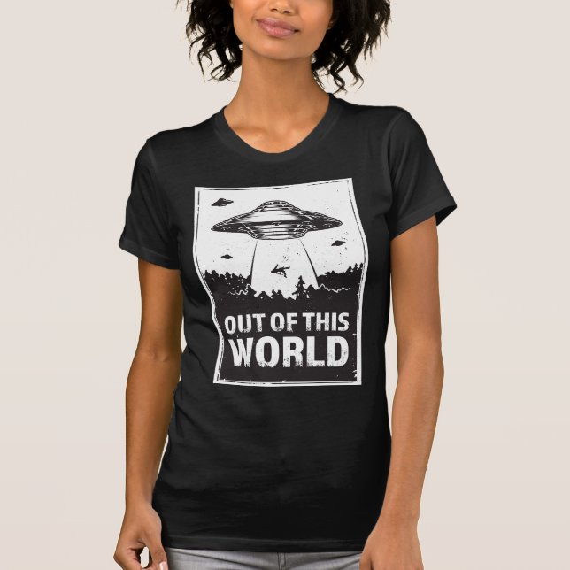 AUS DIESER WELT Bella Leinwand T - Shirt (Vorderseite)