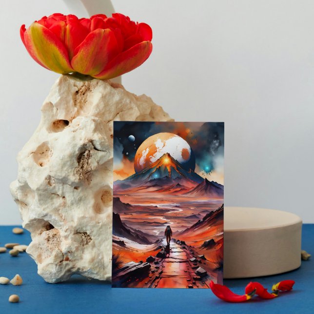 Aus dieser Welt - Der Weg voran Postkarte (Von Creator hochgeladen)