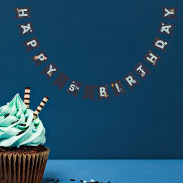 Aus dieser Welt glückliche Geburtstagsbannerflagge Wimpelkette