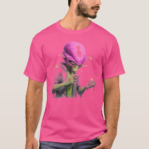 Aus dieser Welt Graffiti-Stil T-Shirt