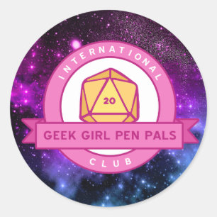"Aus dieser Welt heraus" IGGPPC Logo-Aufkleber Runder Aufkleber