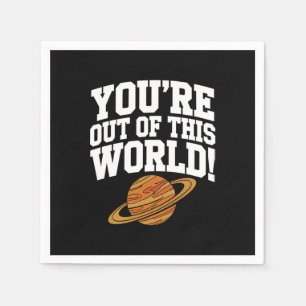 Aus dieser Welt lustig Serviette