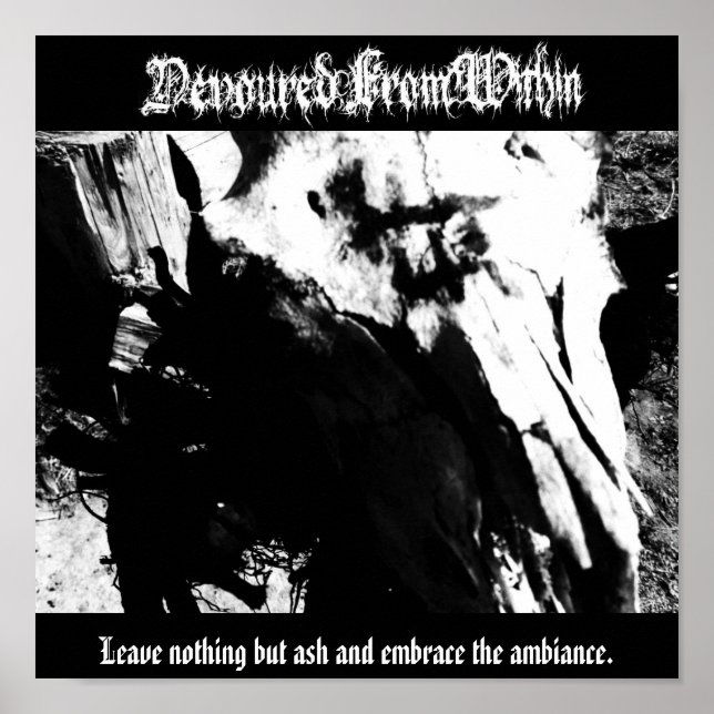 Aus einem Poster vergossen (Vorne)