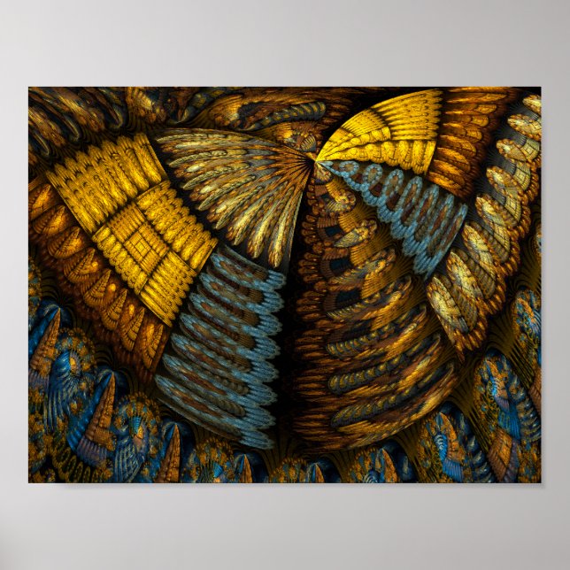 aus einer Feder Poster (Vorne)