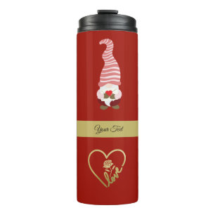 Aus Gnome mit Liebe mein Valentinthermaltumb Thermosbecher