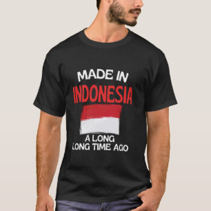 Aus Indonesien vor langer Zeit eine lustige indone T-Shirt