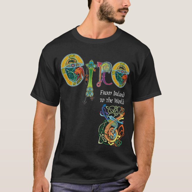 Aus Irland zum Weltt-shirt T-Shirt (Vorderseite)