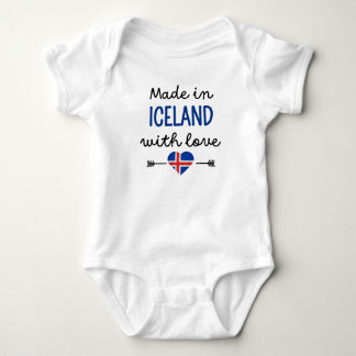Aus Island mit Liebe Baby Strampler