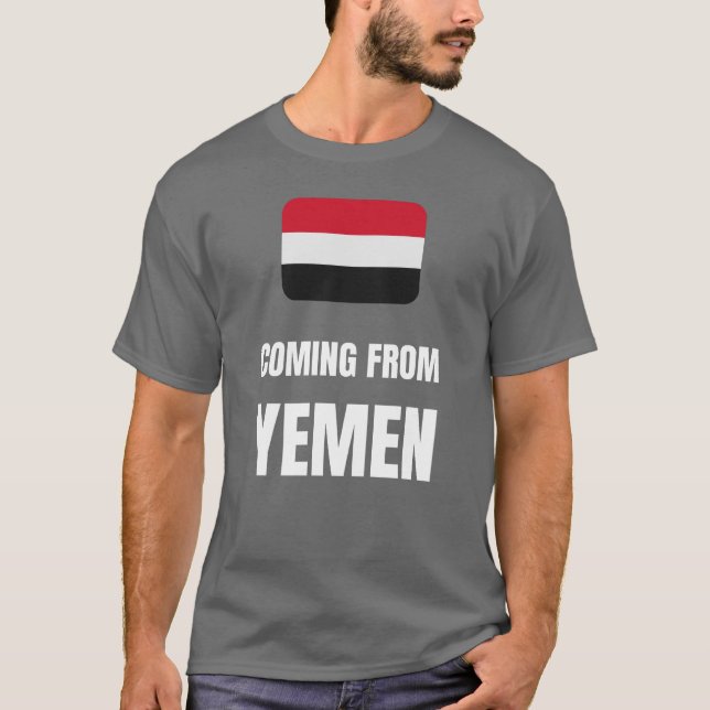 Aus Jemen kommen T-Shirt (Vorderseite)