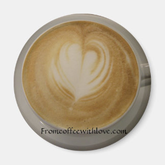 Aus Kaffee mit Liebe Magnet - individuell