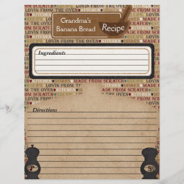 Aus kratzpassenden Recipe-Set-Beilagen hergestellt