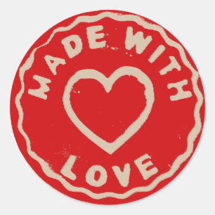 Aus Liebe Aufkleber DIY Produkte