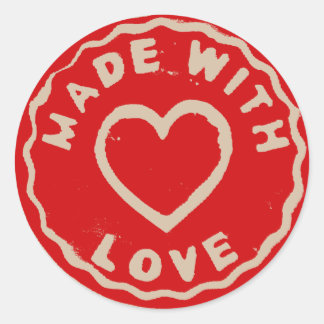 Aus Liebe Aufkleber DIY Produkte
