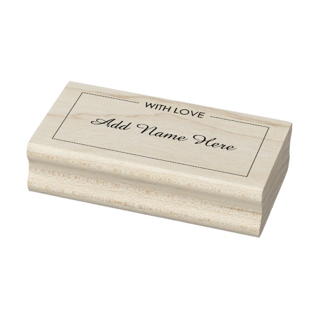 Aus Liebe Gummi Briefmarke Gummistempel (Stempel)