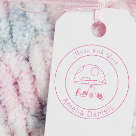 Aus Liebe Toadstool, selbstklebend Kautschuk Brief Permastempel