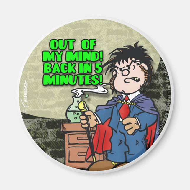 Aus meinem Kopf Magnet (Vorne)