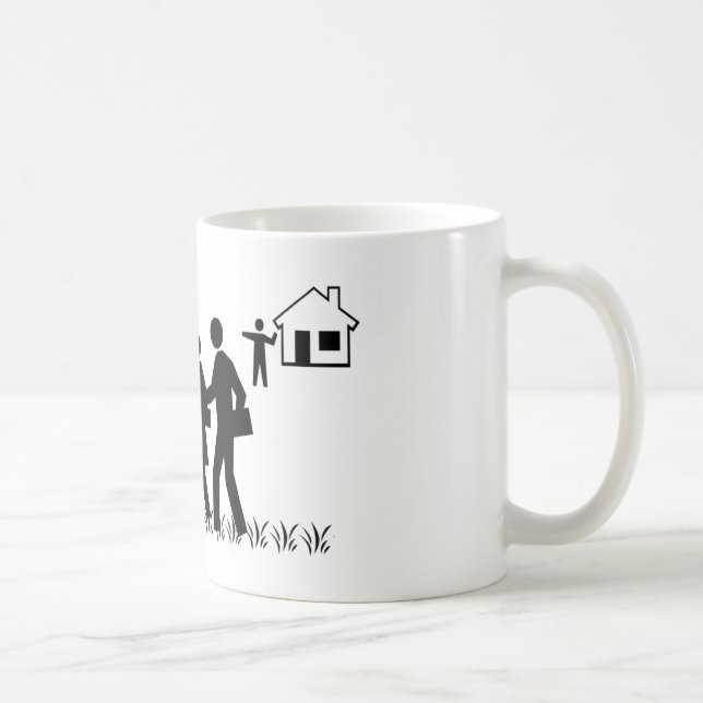 Aus meinem Rasen Kaffeetasse (Rechts)