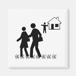 Aus meinem Rasen Magnet