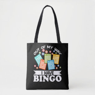 Aus meinem Weg habe ich Bingo Funny Lucky Gambling Tasche