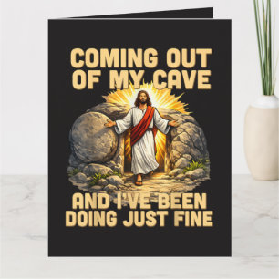 Aus meiner Höhle kommen Die Auferstehung Jesu  Karte