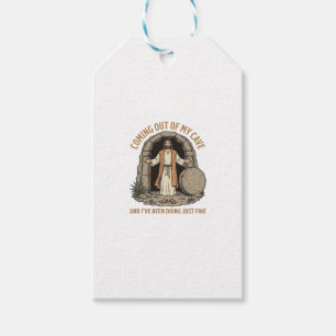 Aus meiner Höhle kommend Lustiges Christliches Vin Geschenkanhänger