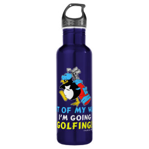 Aus meiner Weise heraus gehe ich zum Golf spielen Trinkflasche