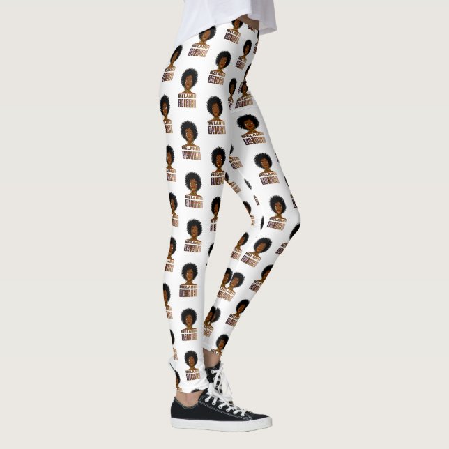 Aus Melanin gefertigt, mit jedem Schattenrelais Leggings (Rechts)