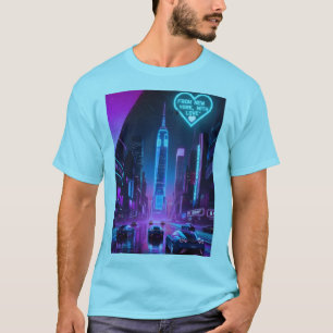Aus New York, mit Liebe - Freiheit Geist Freiheit. T-Shirt