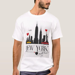 Aus New York mit Liebe - Times Square Glow T-Shirt