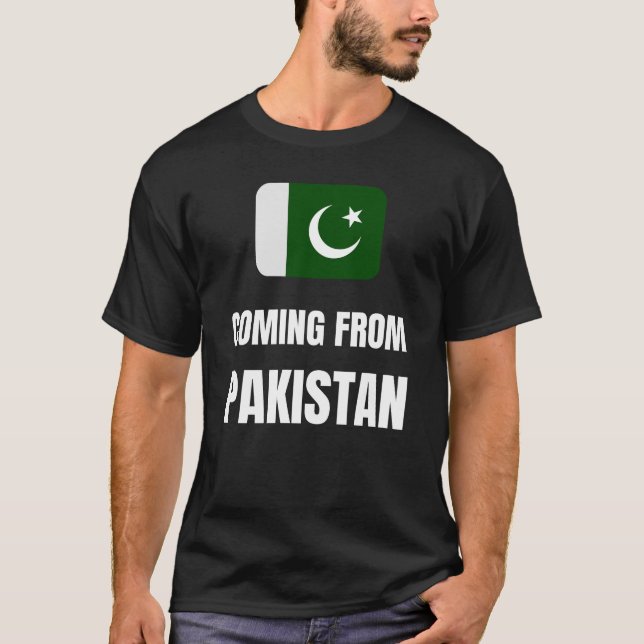 Aus Pakistan kommen T-Shirt (Vorderseite)