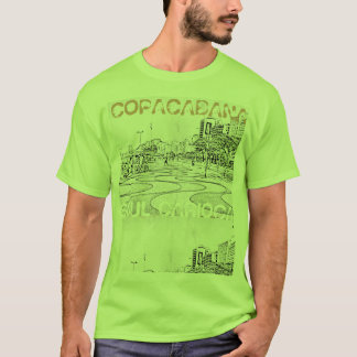 Aus Rio de Janeiro Copacabana - Soulmusik T-Shirt
