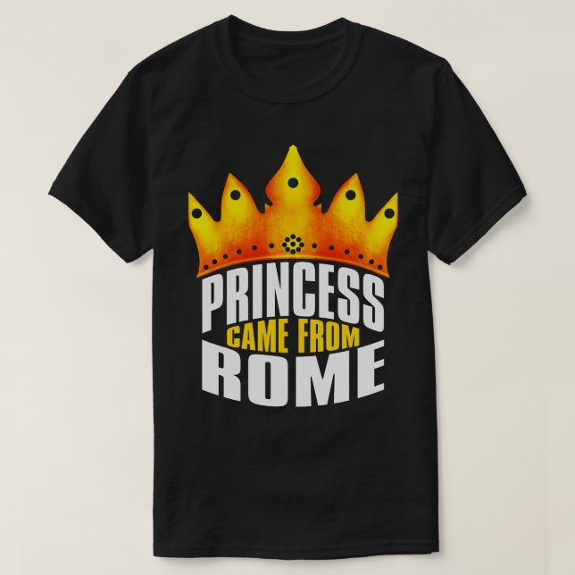 Aus Rom stammendes georgisches Hemd T-Shirt (Design vorne)