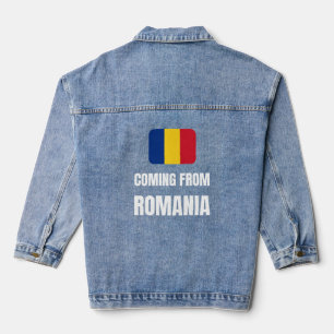 Aus Rumänien kommend Jeansjacke