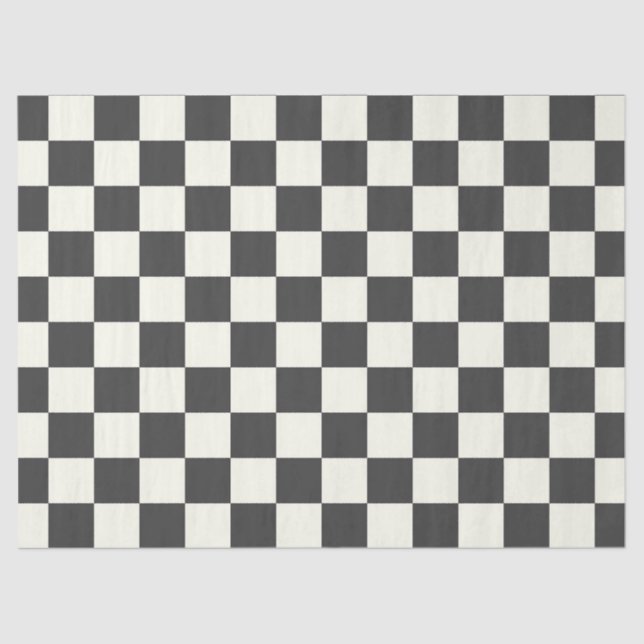 Aus schwarz und weiß seidenpapier (Vorderseite)