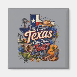 Aus Texas, kann man Stolz auf den Staat für Frauen Magnet