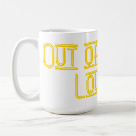 Aus Towner Nichtstuer-Tasse 15oz heraus. w/y Kaffeetasse