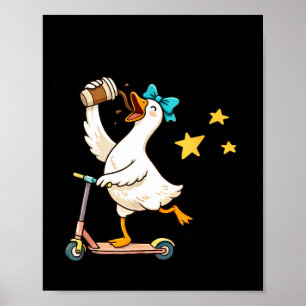 Aus, um die Emotionen Gans lustig psychische Gesun Poster