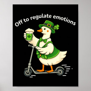 Aus, um die Emotionen Gans psychische Gesundheit s Poster
