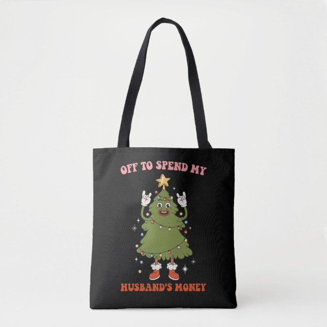 Aus, um mein Ehemann Geld Weihnachten Ehefrau zu v Tasche (Vorderseite)